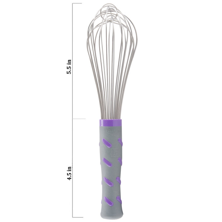 10-inch stainless steel piano whip with nylon handle