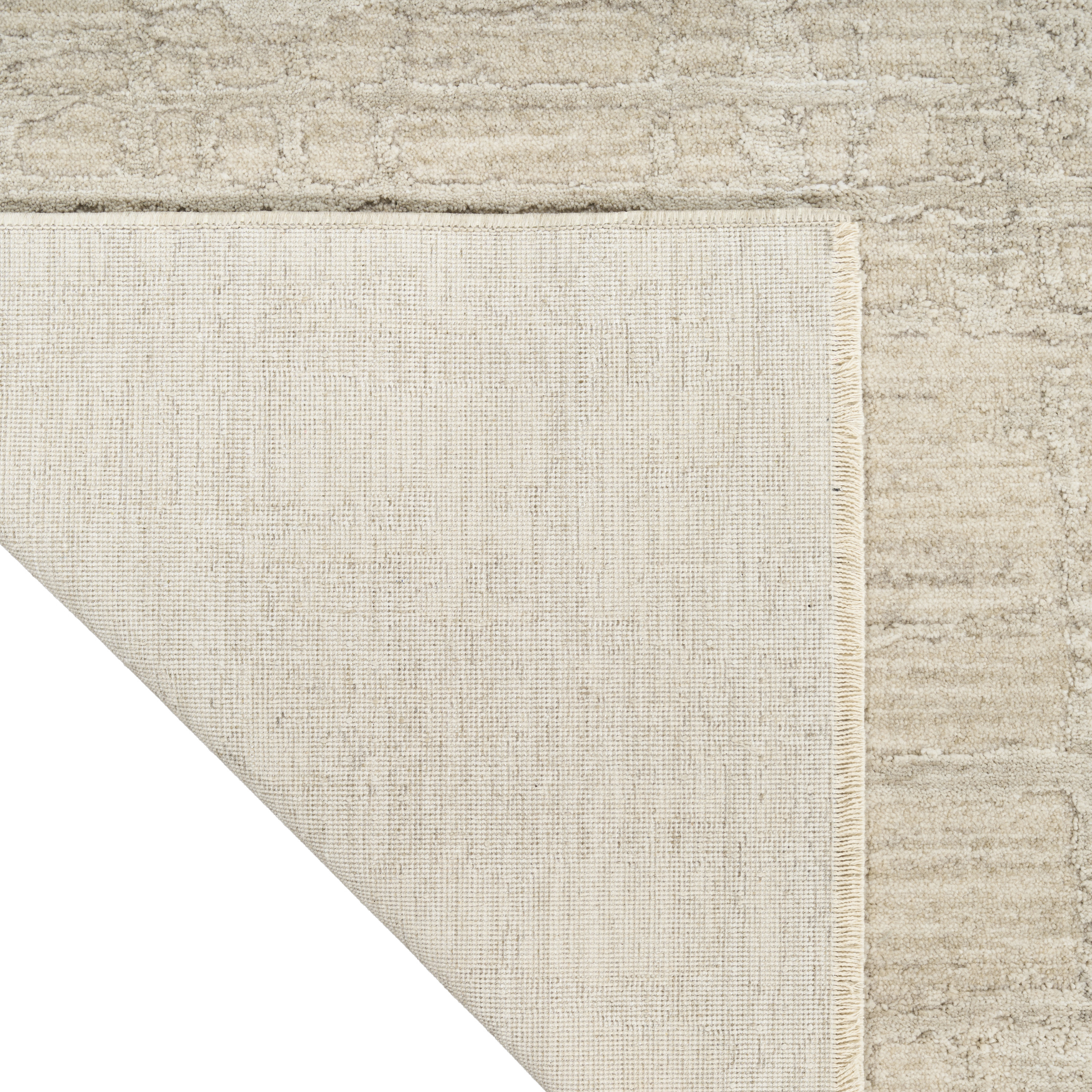 Calvin Klein CK090 Latitude 7'10" x 10'2" Ivory Beige Modern Indoor Rug