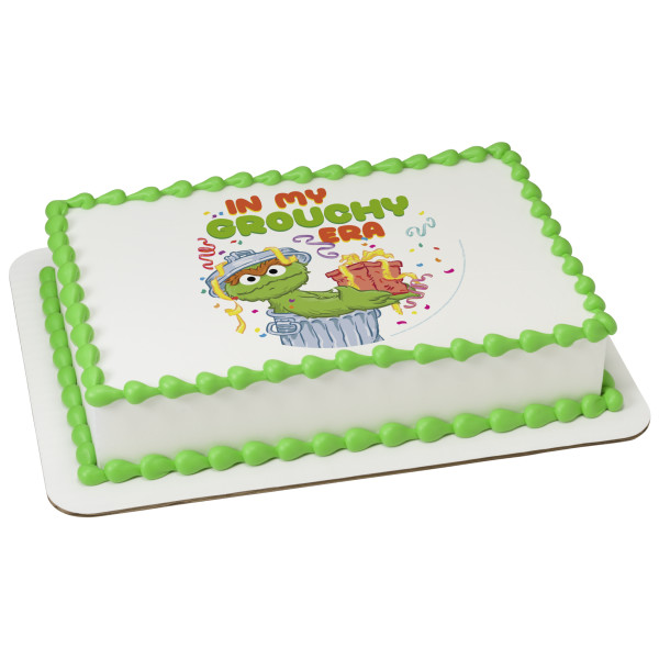 Sesame Street® Grouchy Era PhotoCake® Edible Image®