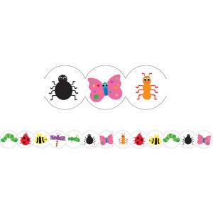 Bugs Border, 12 Strips/36 Feet