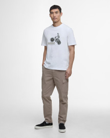 Jump Graphic T-Shirt Whisper White