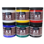 Atelier A2 Heavy Body Lightfast Artist Acrylic 237 ml Jars 6 Color Set