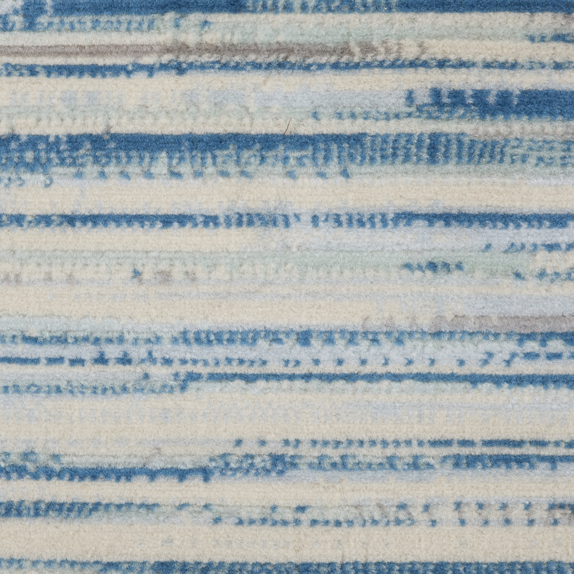 Nourison Jubilant 3' x 5' Blue Modern Indoor Rug