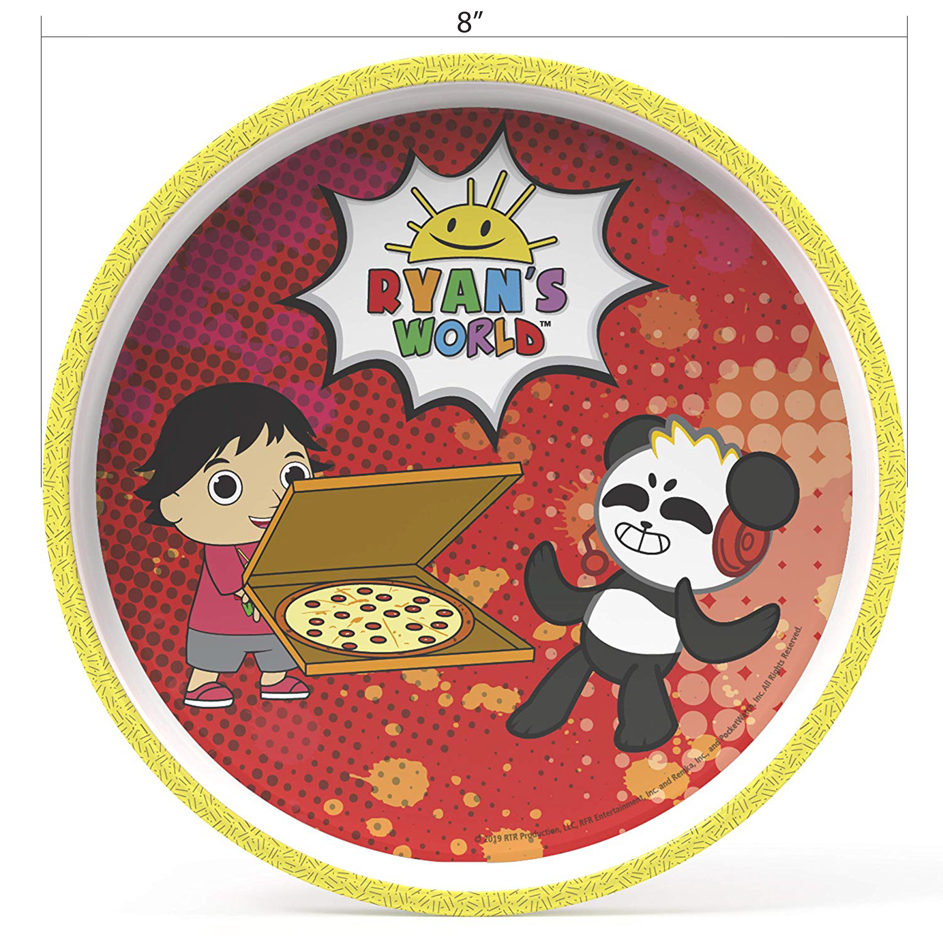 Ryan’s World Dinnerware Set, Ryan & Friends, 5-piece set