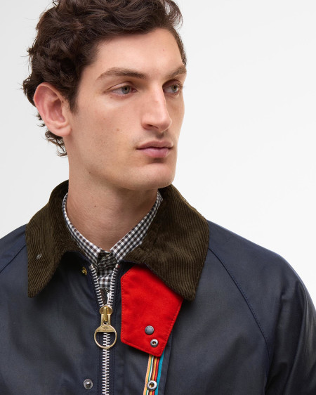 Paul Smith loves Barbour Oversized Bedale Waxed Jacket