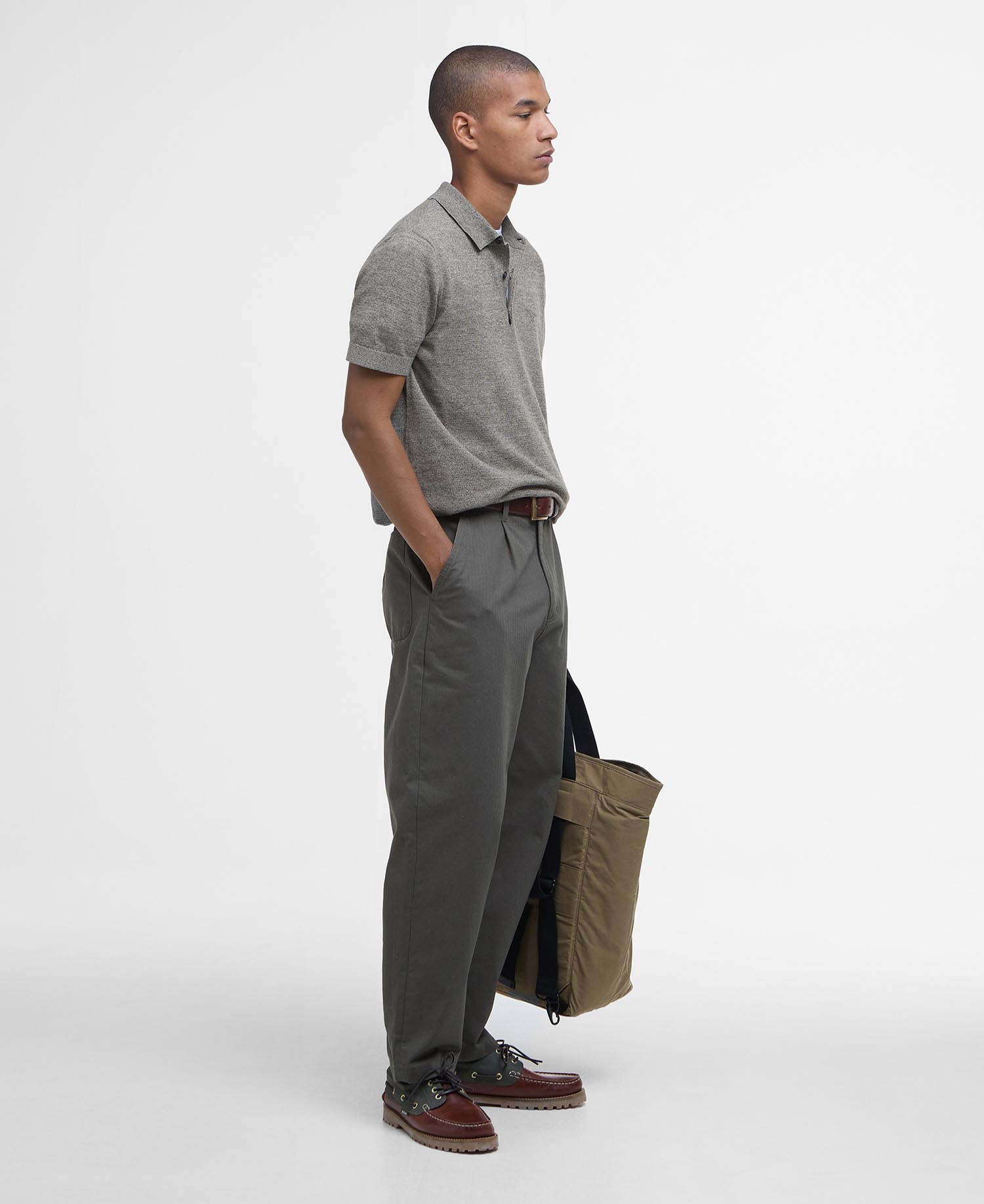 Buston Knitted Polo Shirt image number 1