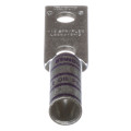 Long Barrel Flex Lug, 2-Hole, Tin Plated, 4/0 AWG, Purple