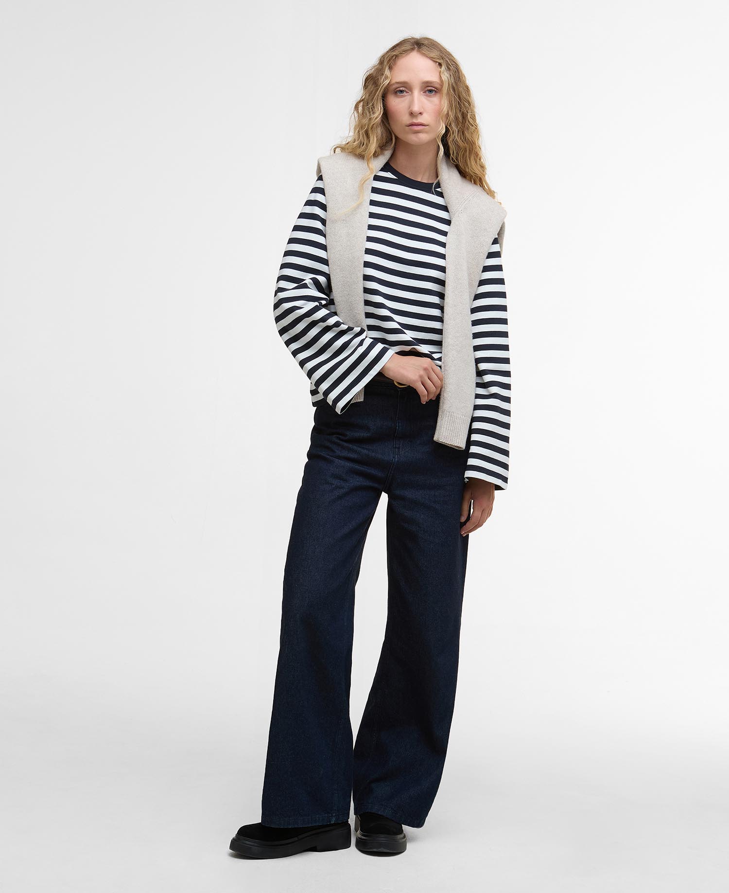 Robyn Striped Sweatshirt image number 1