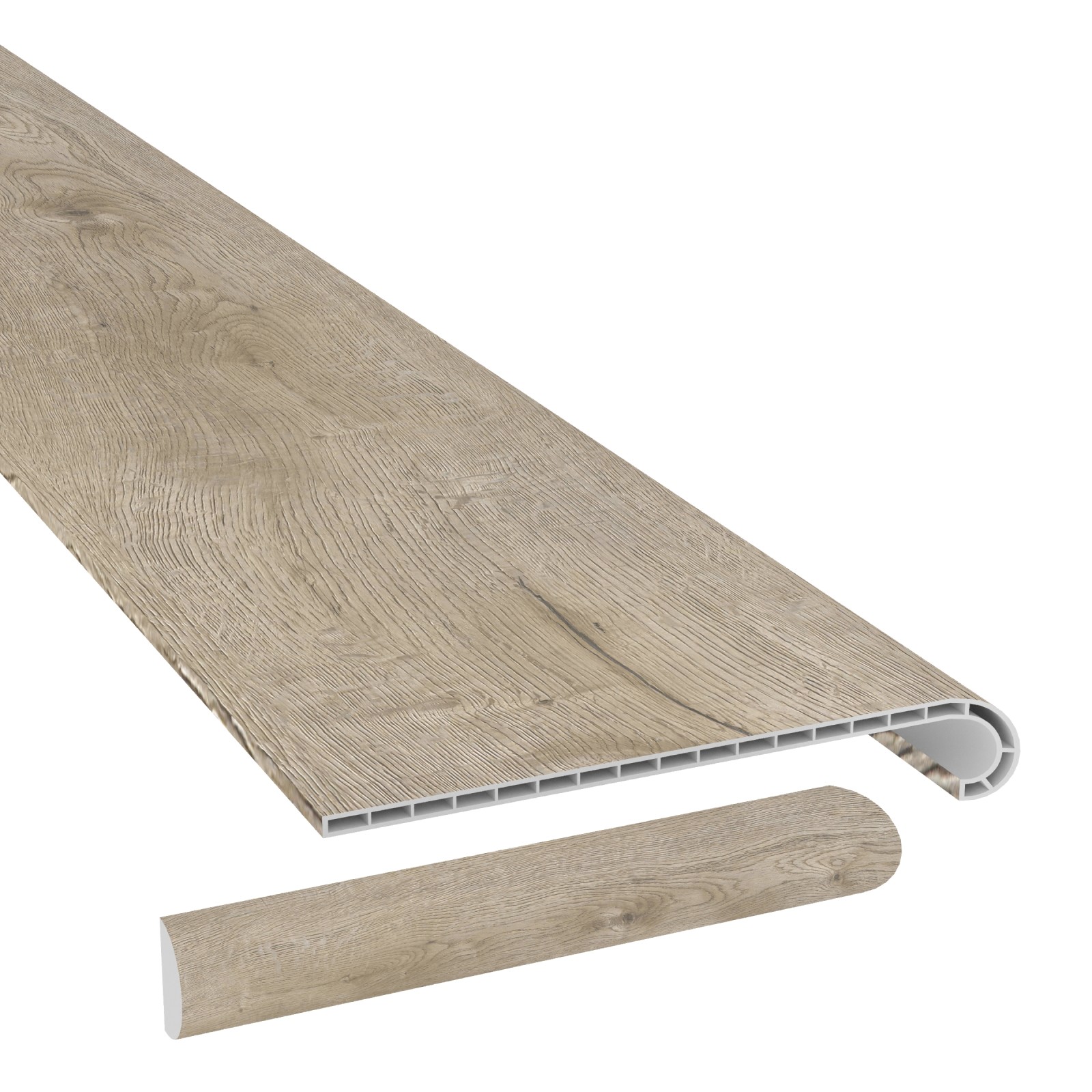 Skimboard Shore Laguna Vinyl Stair Tread w/ Cap view 1