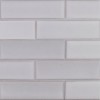 Brownstone Matte White 2×8 Field Tile Raked