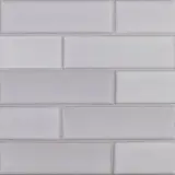 Brownstone Matte White 2×8 Field Tile Smooth