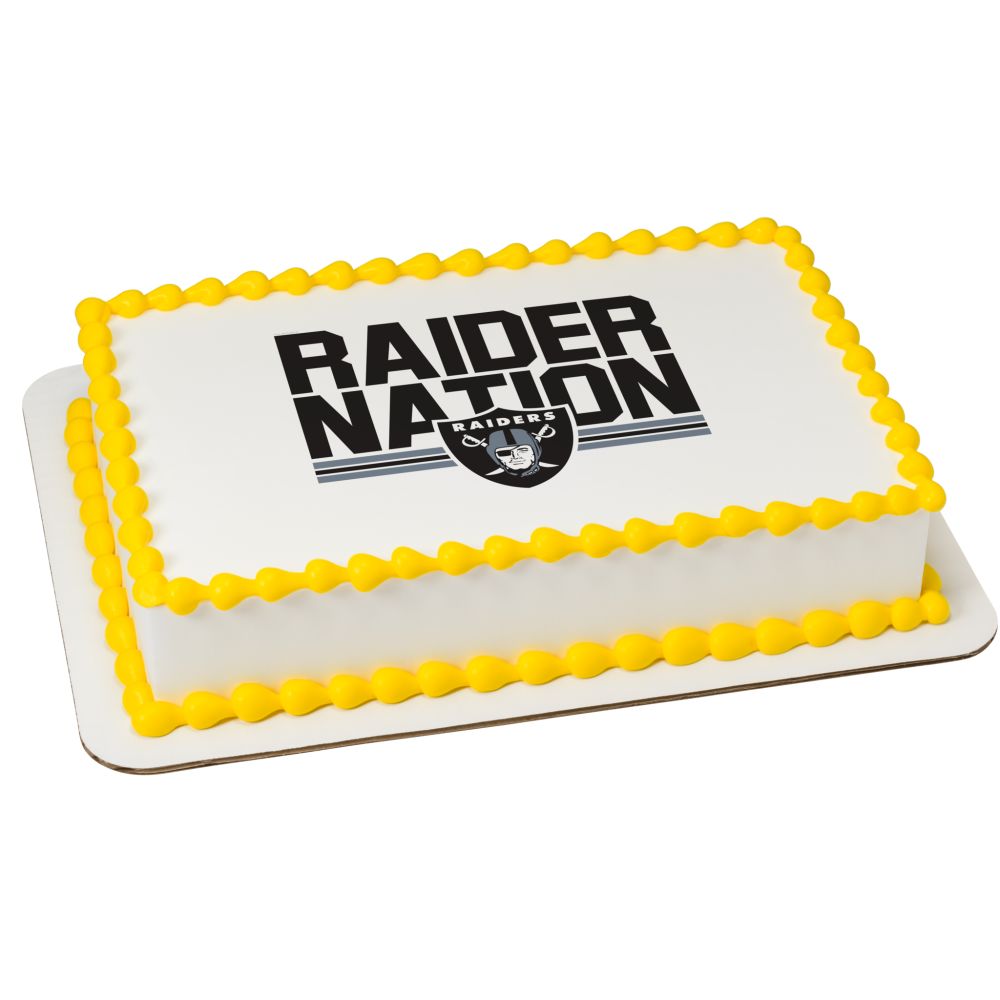 Image Cake NFL Las Vegas Raiders Raider Nation