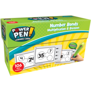 Power Pen&reg; Learning Cards: Number Bonds - Multiplication & Division