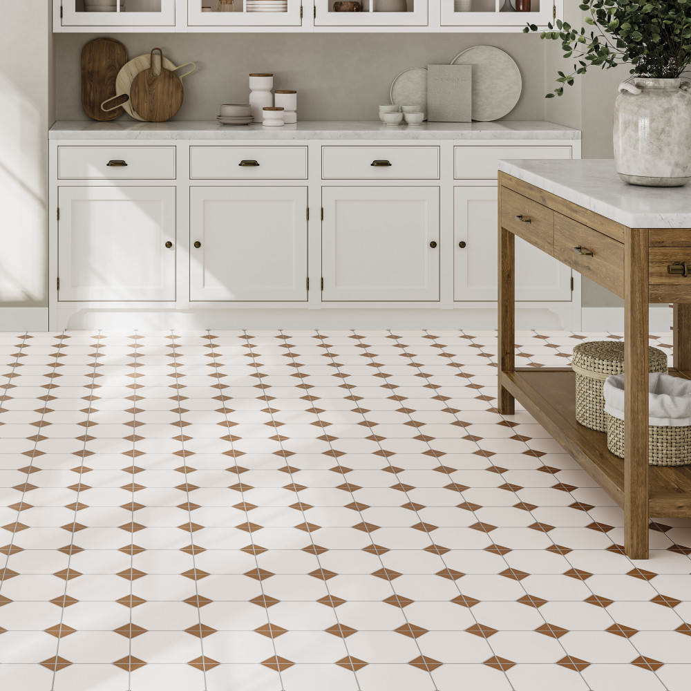Canterbury Terra 12-7/8 in. x 12-7/8 in. Porcelain Floor and Wall Tile
