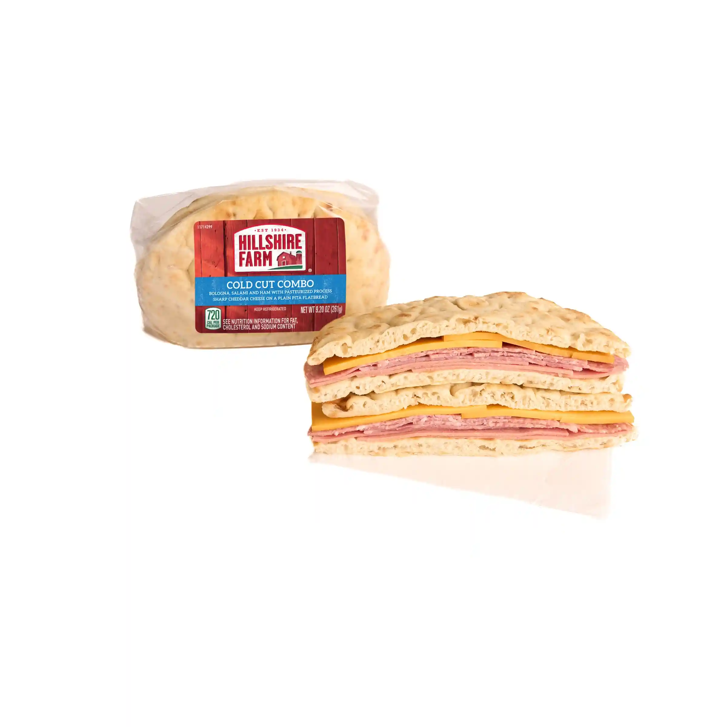 Hillshire Farm® Cold Cut Combo Flatbread Sandwich_image_1