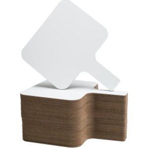 Rectangular Dry Erase Answer Paddle, Class Pack of 24