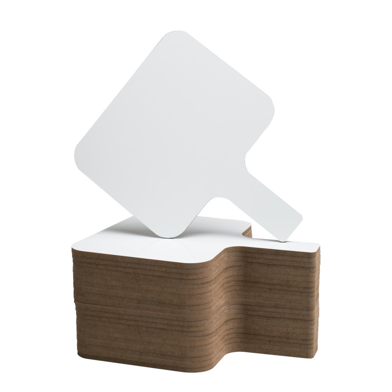 Dry+Erase+Answer+Paddle%2C+Rect%2C+8%26quot%3Bx9-3%2F4%26quot%3B%2C+White