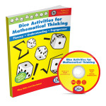 Didax&reg; Dice Activities for Mathematical Thinking Book & CD DD-211096