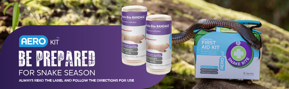 Aero Kit
BE PREPARED FOR SNAKE SEASON