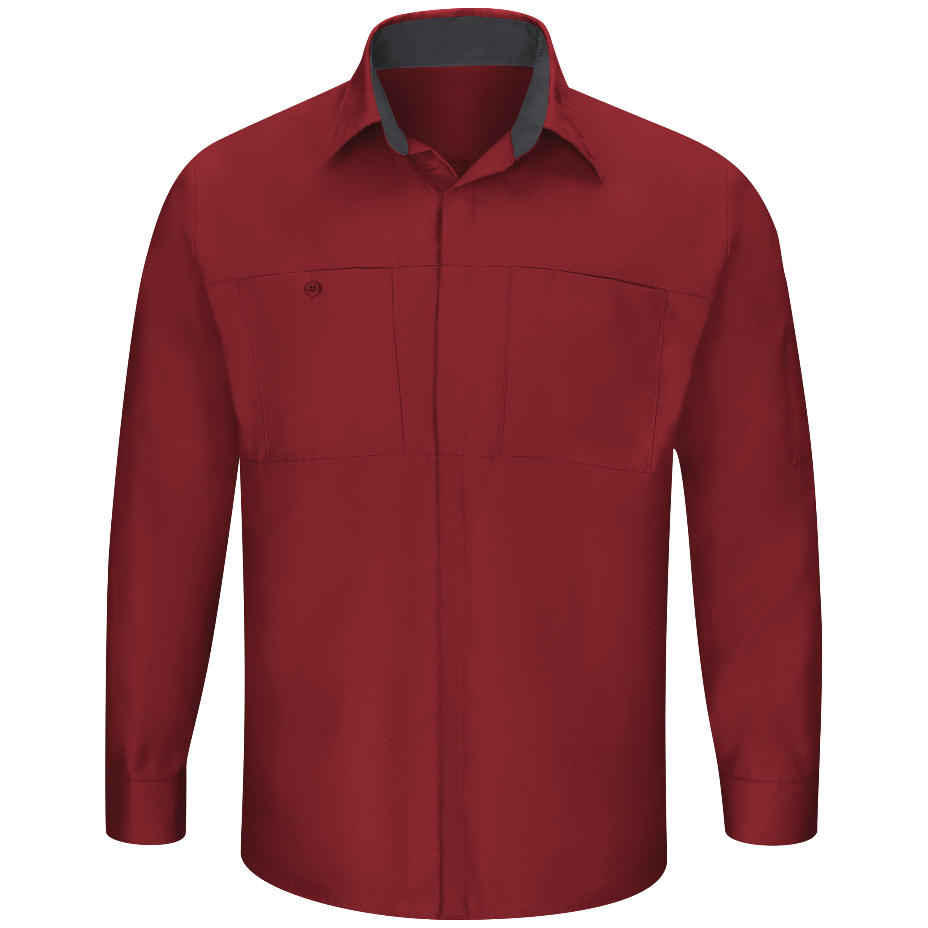 Red Kap Men's Long Sleeve Performance Plus Shop Shirt with OilBlok Technology - Picture 26 of 33