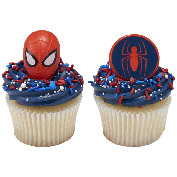 Marvel's Spider-Man™ Spider and Mask Cupcake Rings