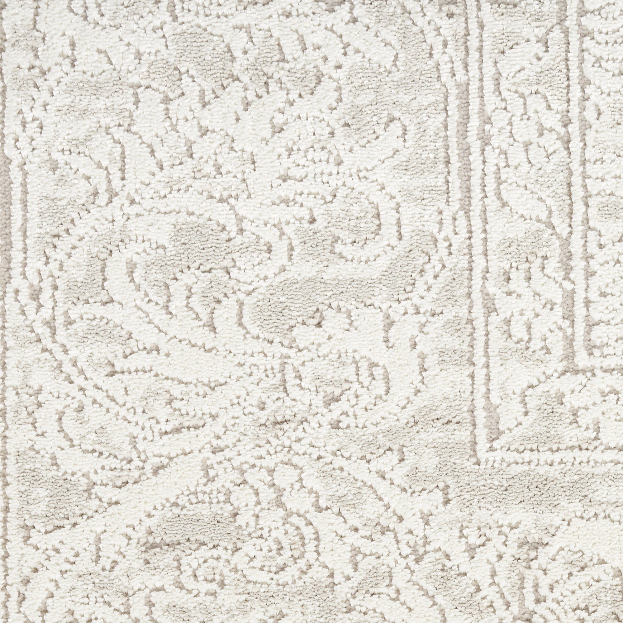Nourison Eco Cycle 6' x 9' Ivory Beige Vintage Indoor Rug