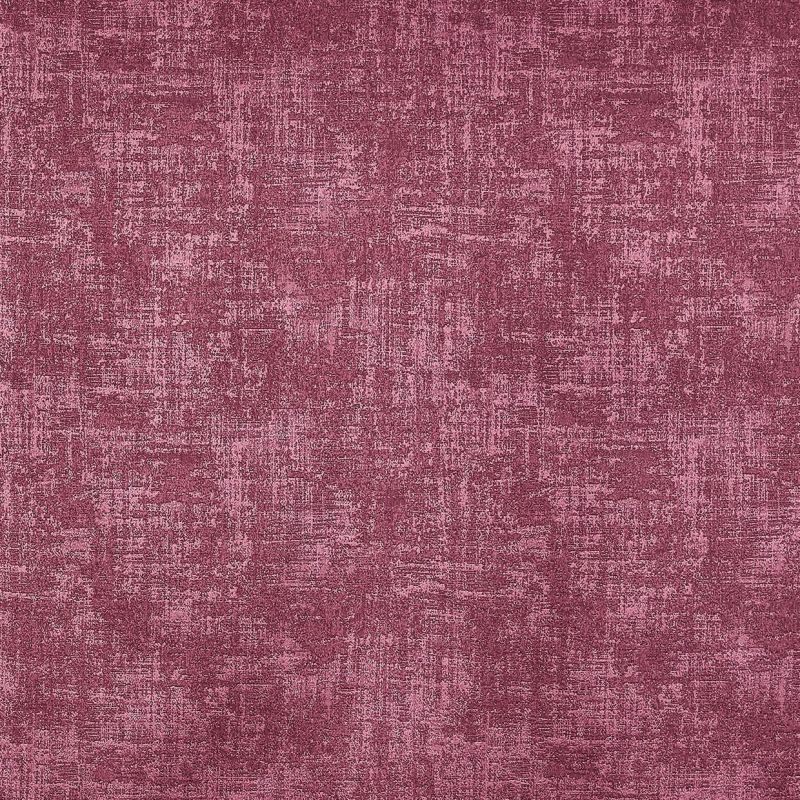 A mauve-pink textured wallpaper or upholstery fabric with a distressed, crosshatched pattern; it uniformly covers the surface, creating a worn, woven appearance in a close-up, evenly lit view.