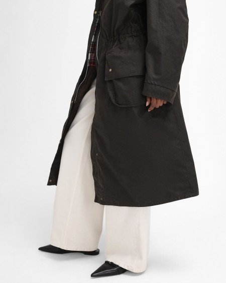 Barbour The Edit by Alexa Liam Waxed Parka