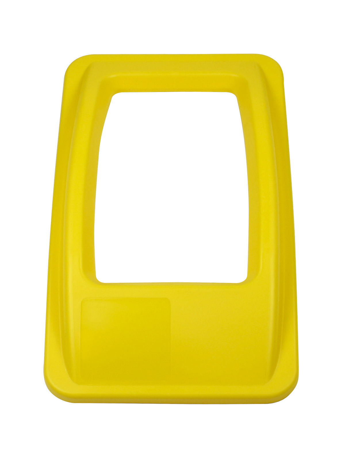 WASTE WATCHER – Single – Lid – Full – Yellow