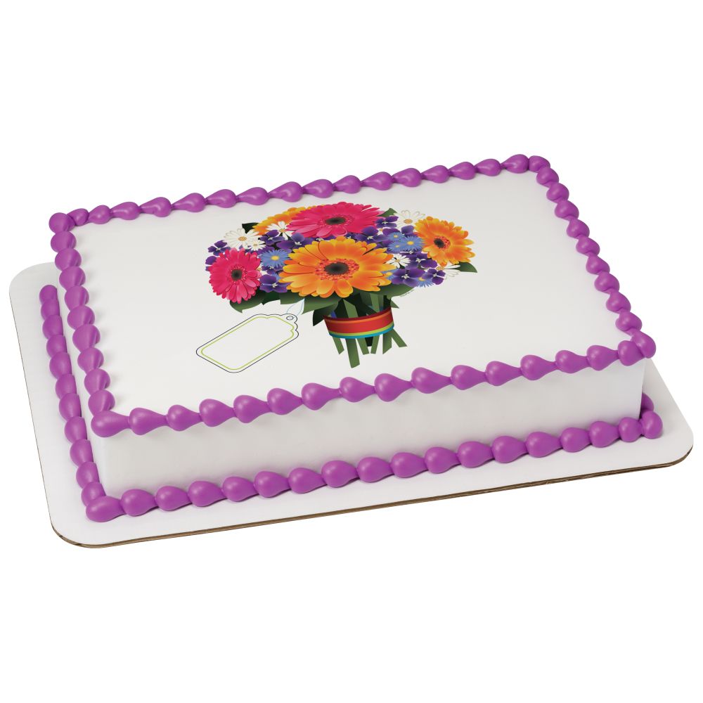 Image Cake Floral Bouquet