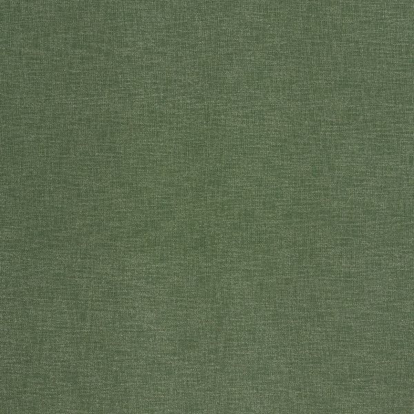 Olive-green woven fabric swatch — flat and stationary, showing fine linen-like texture and subtle tonal variation; cropped close-up under even lighting with no surrounding objects or visible edges.