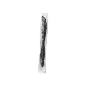 Boardwalk, Heavyweight Wrapped Polypropylene Cutlery, Knife, Black