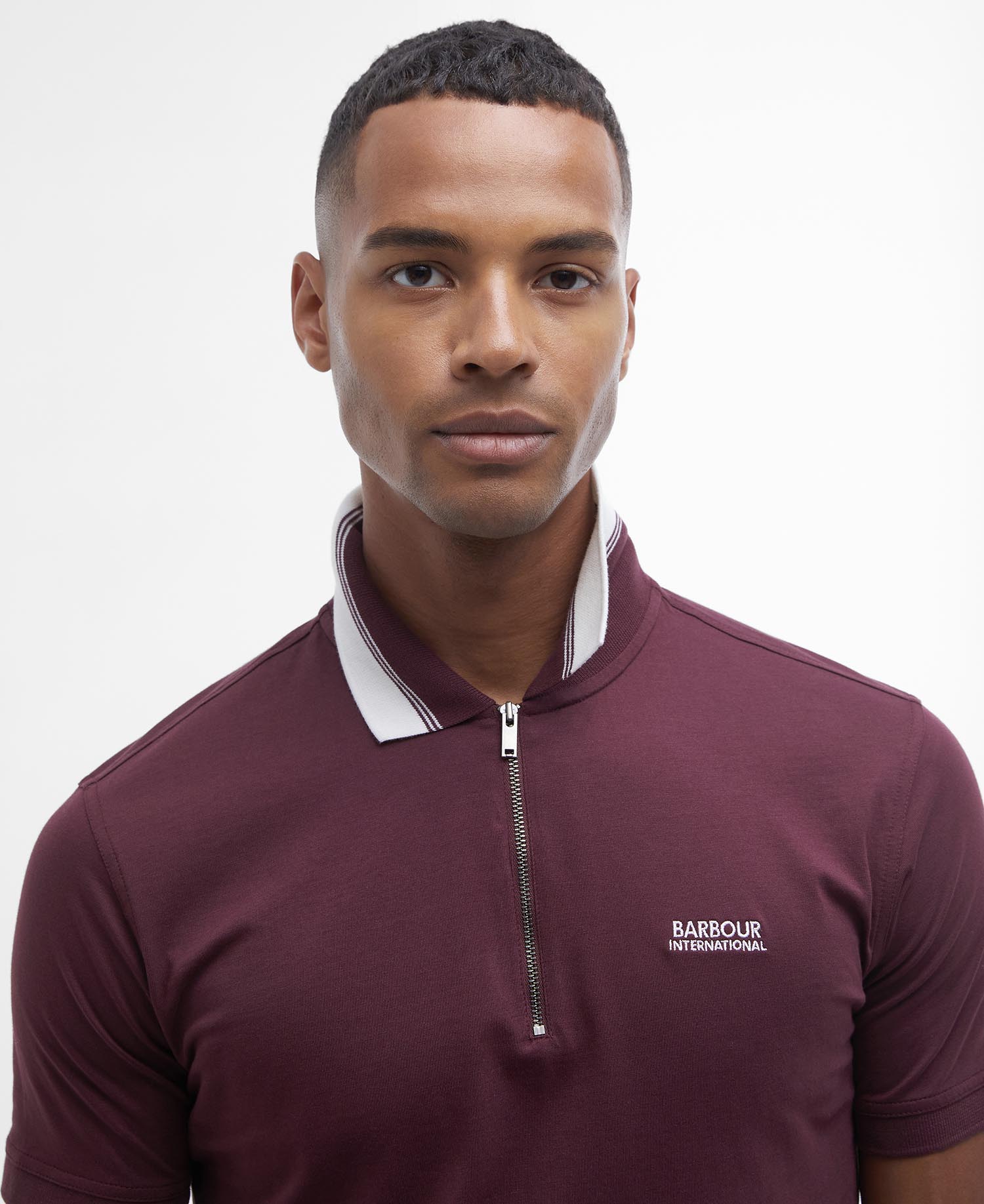 Orton Tipped Short-Sleeved Polo Shirt image number 3