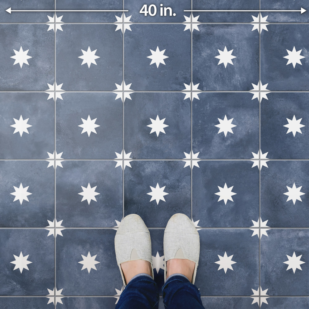 Sample – Starlight Navy Porcelain Floor and Wall Tile