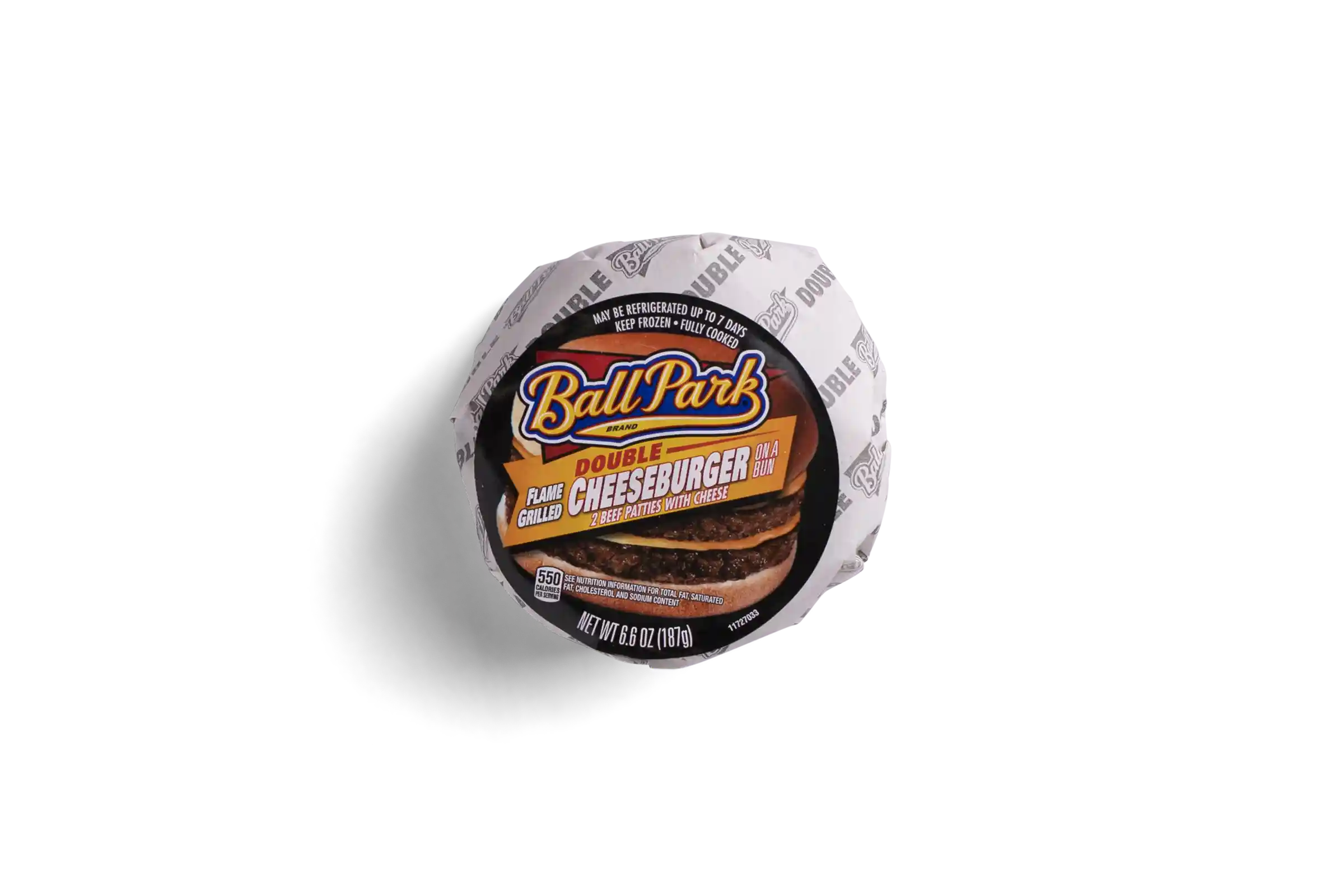 Ball Park® Butcher Wrapped Flame Grilled Double Cheeseburger on a Bun_image_11