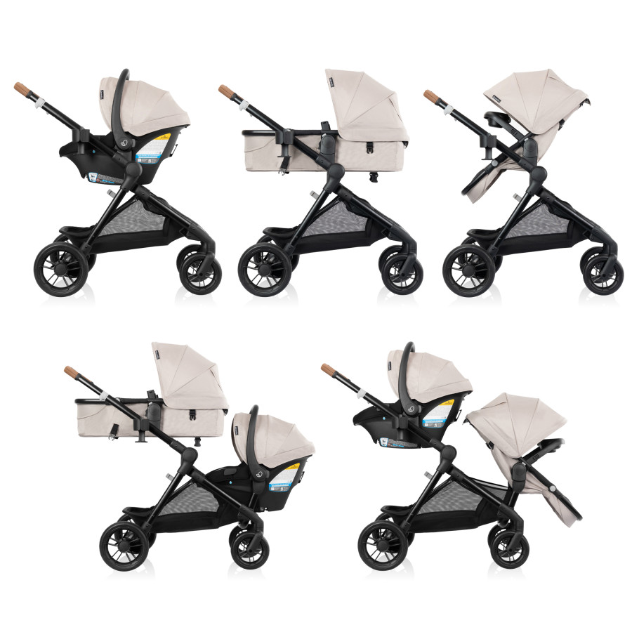 Pivot Xpand NXT Travel System featuring LiteMax NXT Infant Car Seat