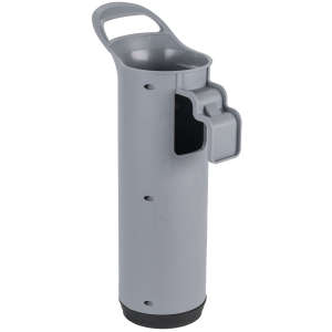 Unger, Ergo, 3.5in, Toilet Bowl Brush Kit, Nylon Bristles, Red