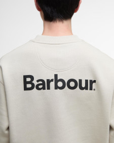 Brushed Nicholas Oversized Crew Neck Jumper 