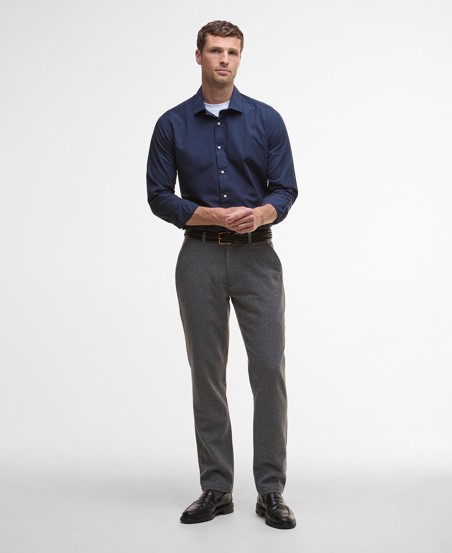 Throckley Oxford Tailored Shirt image number 1