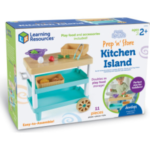 New Sprouts&reg; Prep 'n' Store Play Kitchen Island