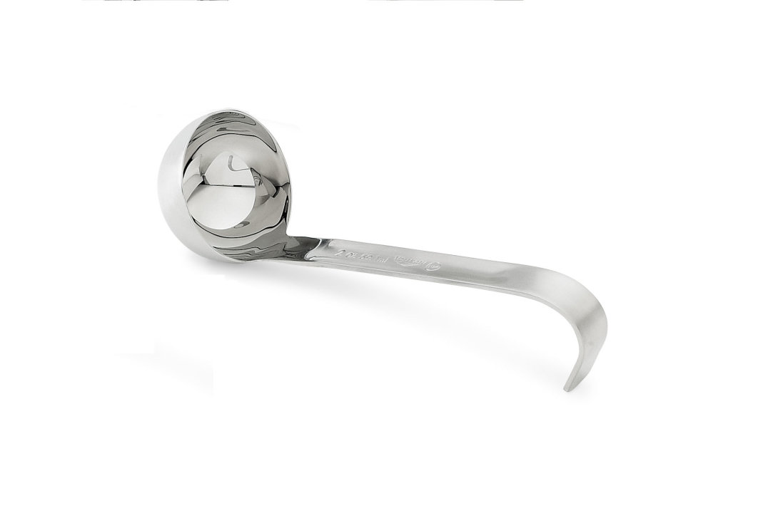 2-ounce one-piece heavy-duty ladle with short handle