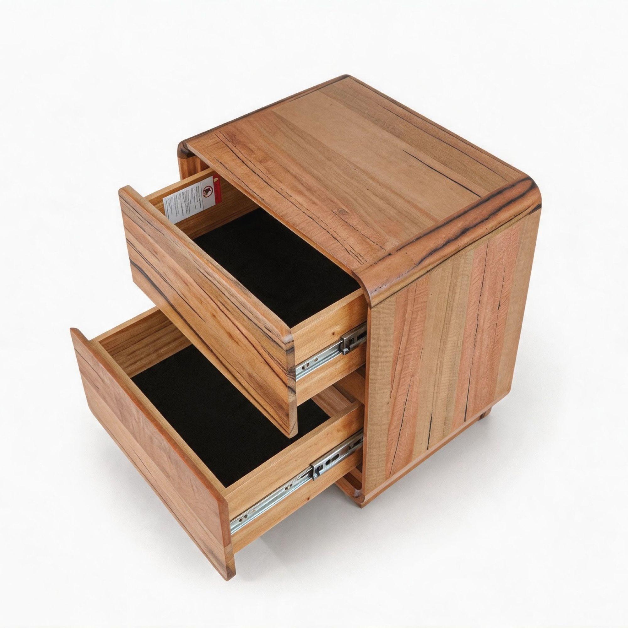 Product image of the  Macquarie Bedside Table, Natural from Forty Winks