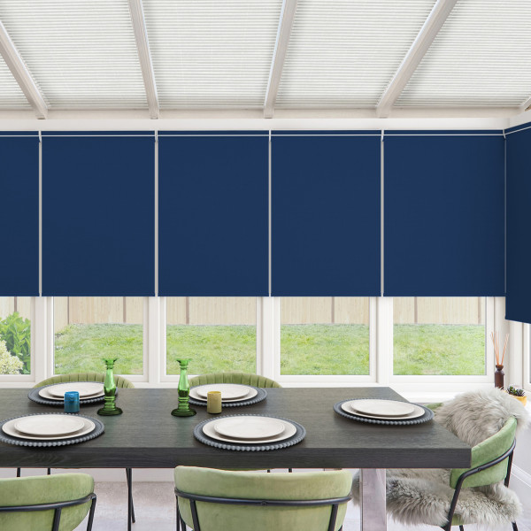 Warren Blue Roller Blind
