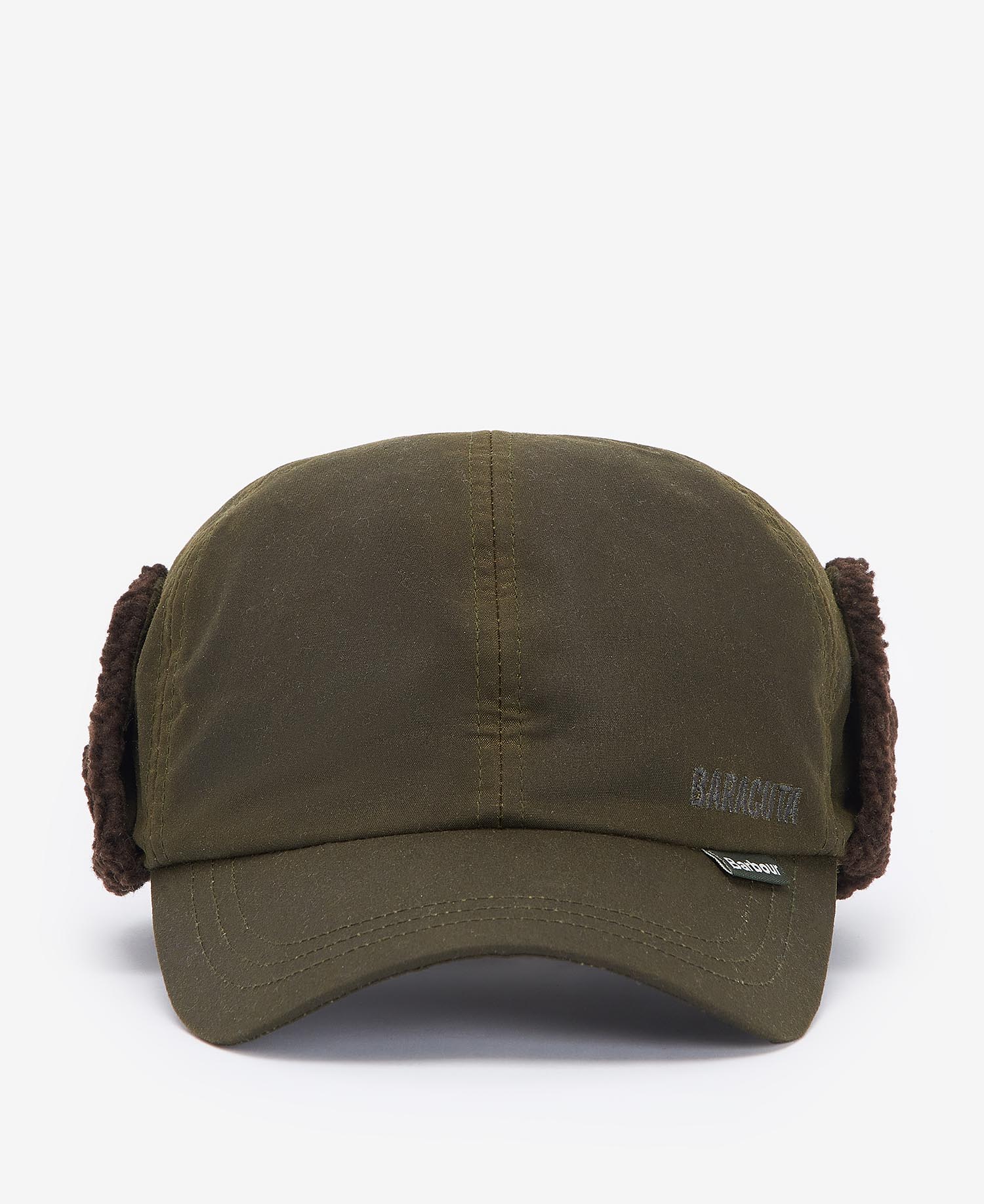 Cappello cerato in stile aviatore – Barbour x Baracuta image number 1