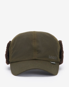 Cappello cerato in stile aviatore – Barbour x Baracuta 