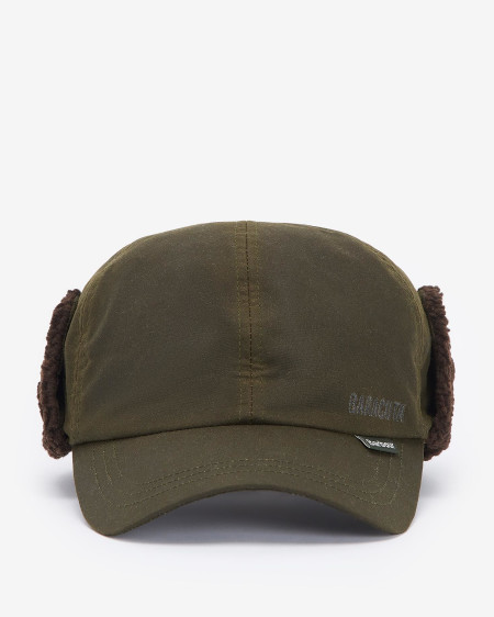 Cappello cerato in stile aviatore – Barbour x Baracuta