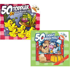 Giggly Wiggly & Toddler Sing-Along CD Bundle