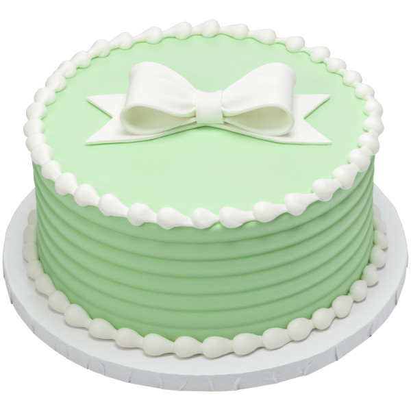 White - Red 3 Free Gum Paste Bows