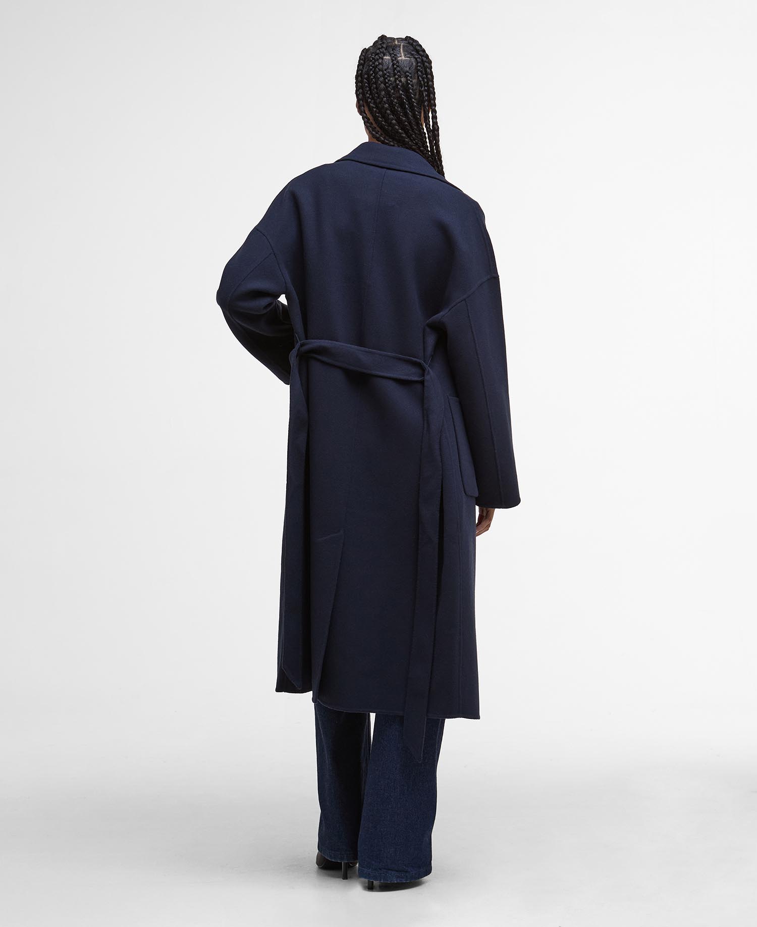 Cappotto avvolgente in lana Rachel image number 2
