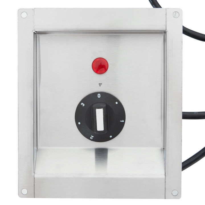11-quart 120-volt round modular soup drop-in hot well with infinite controls